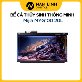  Bể cá thủy sinh thông minh Mijia Smart Fish Tank MYG100 20L – Tự động bơm lọc nước cho cá ăn tự động đèn LED 