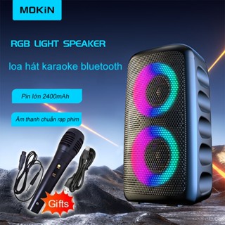 Loa hát karaoke bluetooth chính hãng loa Speaker Không Dây loa kéo karaoke Xách tay Tặng Kèm 1 Mic Pin tích hợp 2400mAh