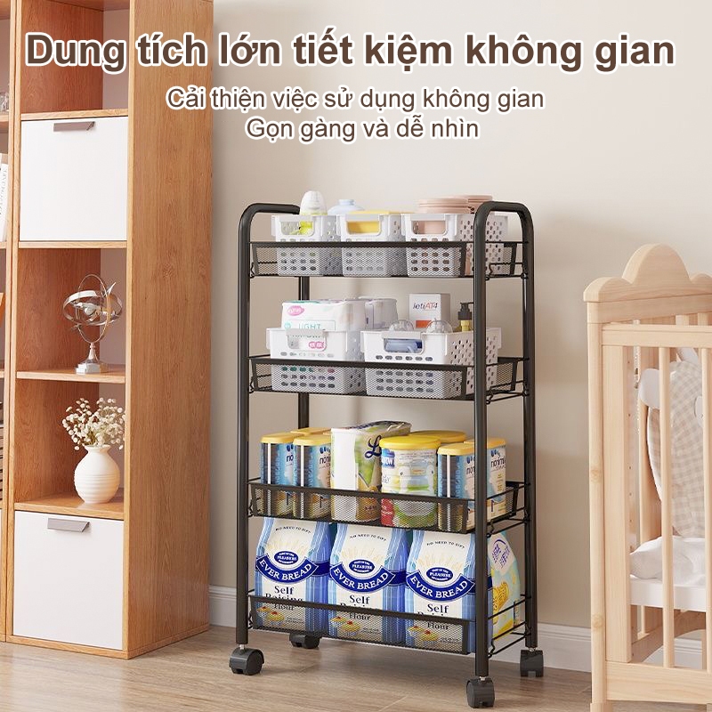 BMZAR Xe đẩy Spa 3 4 5 tầng Lưới sắt 100% đa năng Có bánh xe | BigBuy360 - bigbuy360.vn