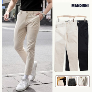  Quần Kaki dài nam Rason vải Kaki cao cấp trẻ trung lịch lãm chuẩn form - MANDINNI 