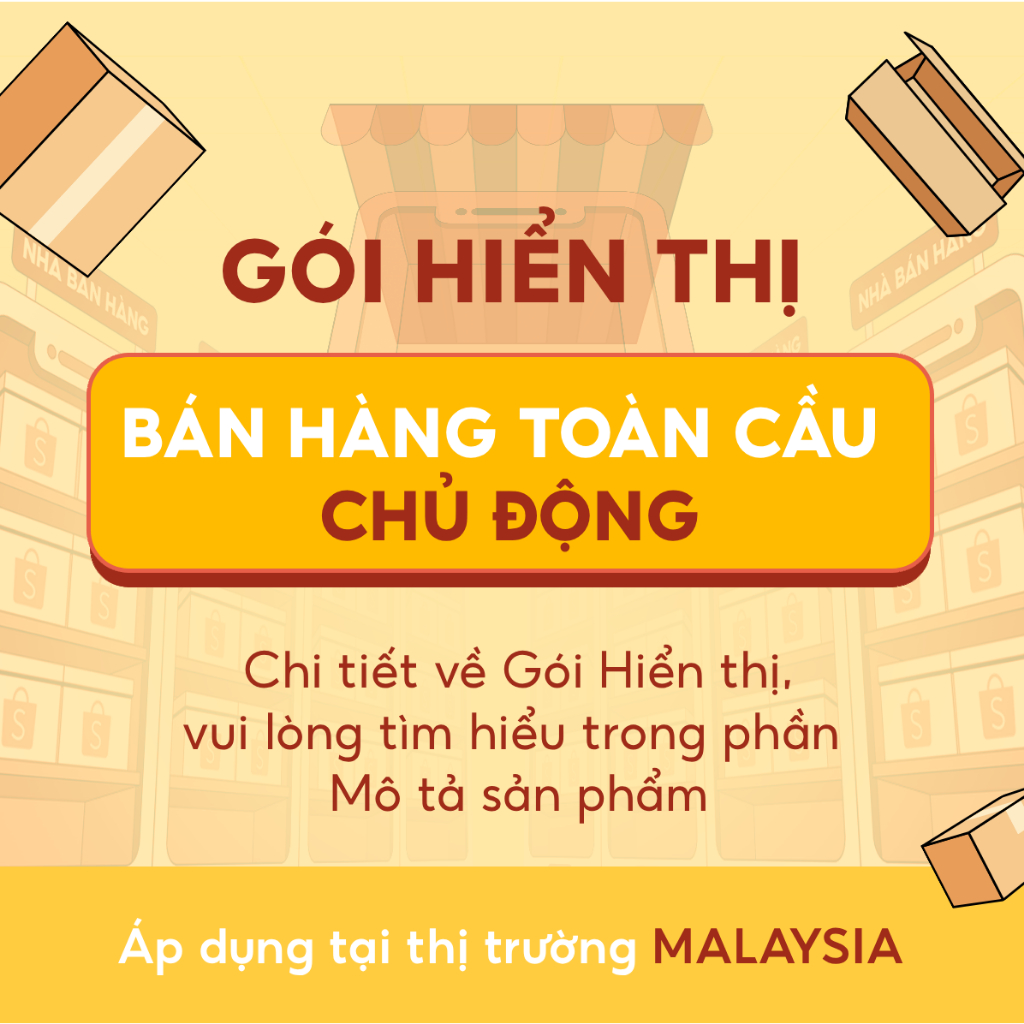 [Chủ Động] Gói Dịch vụ Hiển thị Shopee của Người bán tại Thị trường Malaysia