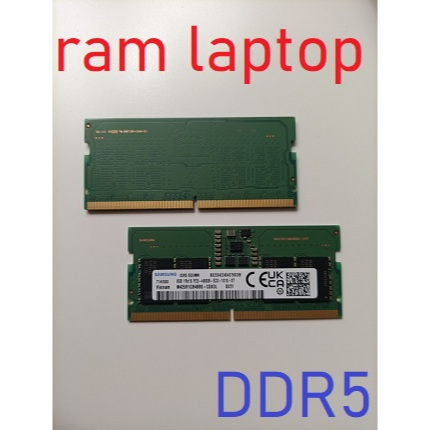 ram laptop DDR5 8gb và 16gb buss 4800 / 5600 ...ram tháo máy .......như hình.