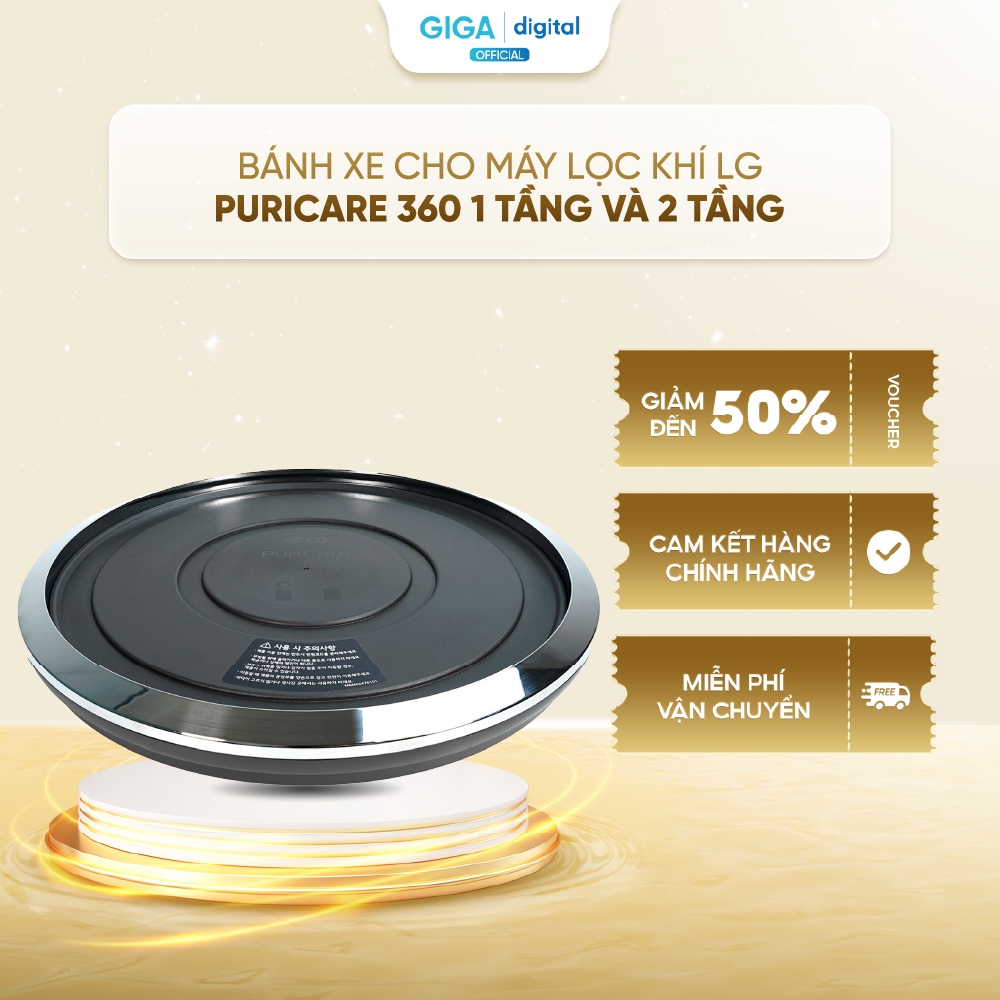 Bánh xe cho máy lọc khí LG PuriCare 360 AS10GDWH0, AS10GDBY0, AS65GDWH0, AS65GDBY0