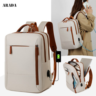ARADA Ba lô máy tính xách tay kiểu Hàn Quốc 15,6 inch Unisex không thấm nước cho sinh viên đại học