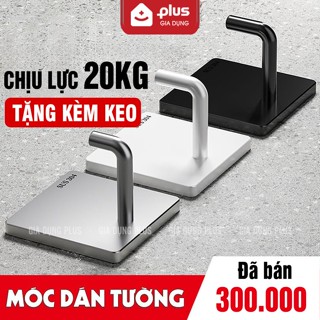 Móc dán tường chịu lực inox 304, móc treo tường siêu dính trong suốt treo đồ đa năng (+tặng kèm keo)