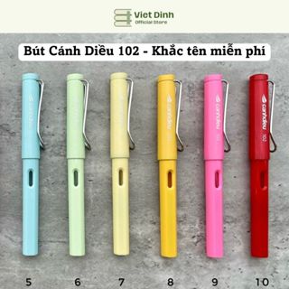 [Khắc tên miễn phí] Bút Cánh Diều 102 Ngòi Lá Tre, Bút luyện chữ đẹp, Bút ngòi lá tre tạo thanh đậm