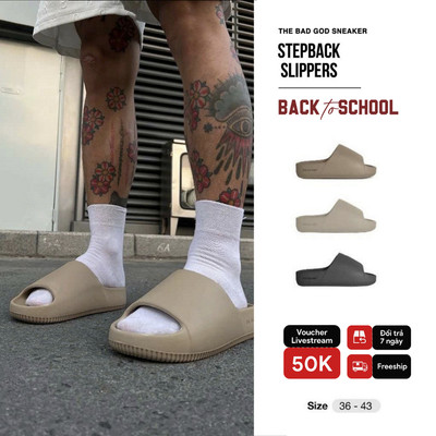 Dép Nam Nữ The Bad God Stepback Đúc Nguyên Khối EVA Nhẹ Êm Chống Trơn Trượt Local Brand Dép Unisex