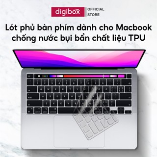 Phủ Bàn Phím Trong Suốt Cho MácBook Air, Pro M1, M2 Miếng Lót Bàn Phím Chống Bụi Bẩn Kháng Nước