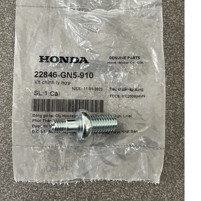 vít chỉnh ly hợp ốc chỉnh nồi xe wave nhỏ zx 100 wave a 100 rs 100 future 1 22846GN5910