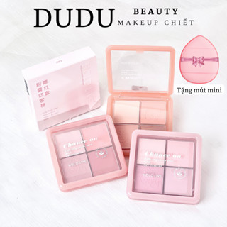 Bảng Phấn Má 4 Ô Hold Live Kết Hợp Dạng Phấn & Kem Tiện Lợi Xinh Xắn Mịn Lâu Trôi Không Thấm Nước