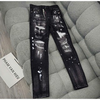 Quần jean nam boy phố in họa tiết cực chất form chuẩn boy phố chất vải dày dặn mẫu mới nhất Hót Trend