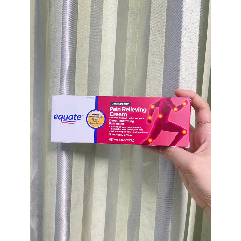 (Hàng Mỹ)Kem xoa bóp equate 113,3gr