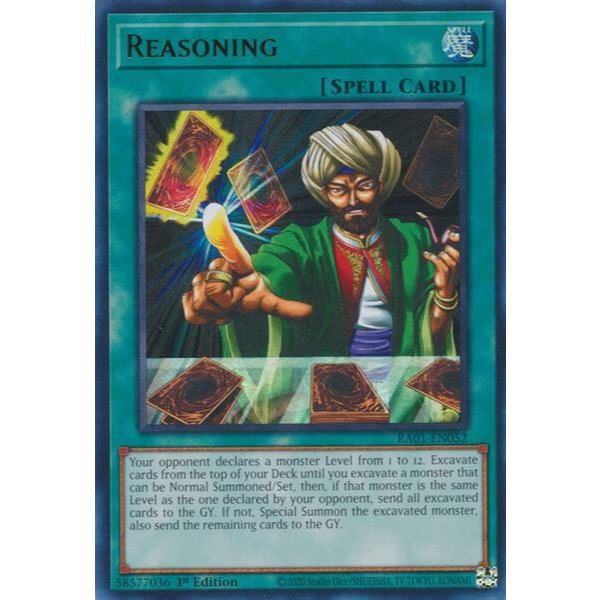 [ Bài Yugioh Chính Hãng ] Reasoning - 25th Anniversary Rarity Collection (RA01)