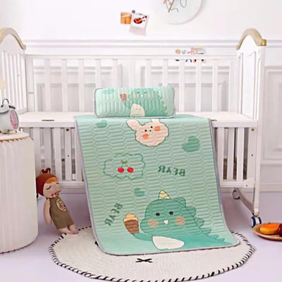 Chiếu điều hòa latex dành cho bé kèm vỏ gối mẫu mới 2025, kích thước 1m2x60cm – chiếu điều hòa trẻ ND61