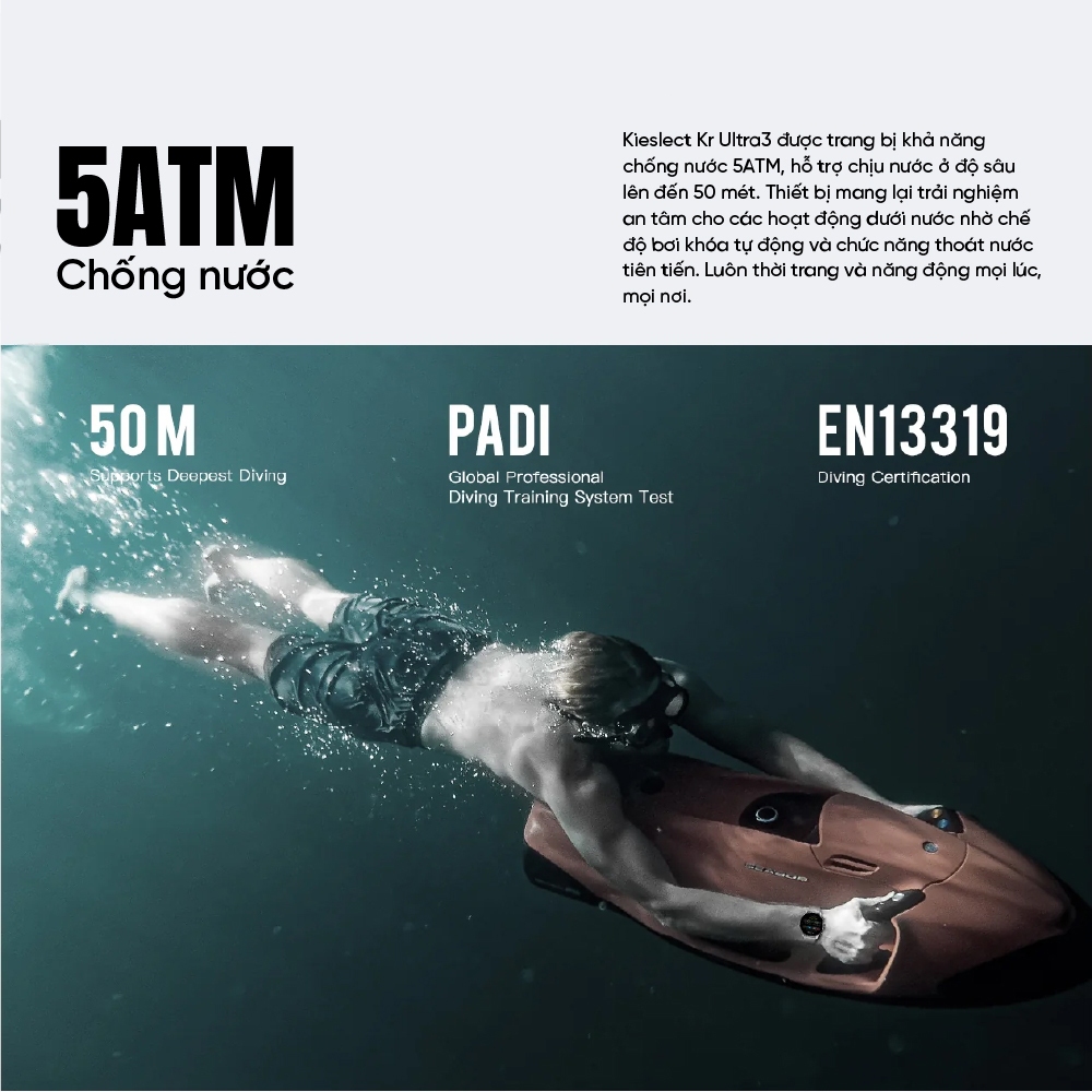 Đồng hồ thông minh Kieslect KR Ultra 3 - 1.5" HD AMOLED Display - VO2 Max và phát hiện ngưng thở khi ngủ | BigBuy360 - bigbuy360.vn