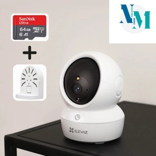 Camera trong nhà EZVIZ wifi H6C PRO 2MP,3MP,5MP, Xoay 360 độ, Đàm thoại 2 chiều, Điều khiển qua App