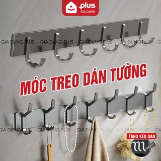 Móc treo gắn tường ERMO siêu chắc, treo đồ đa năng, chịu lực 50kg, chất liệu thép carbon , đi kèm keo dán, ốc vít L0710