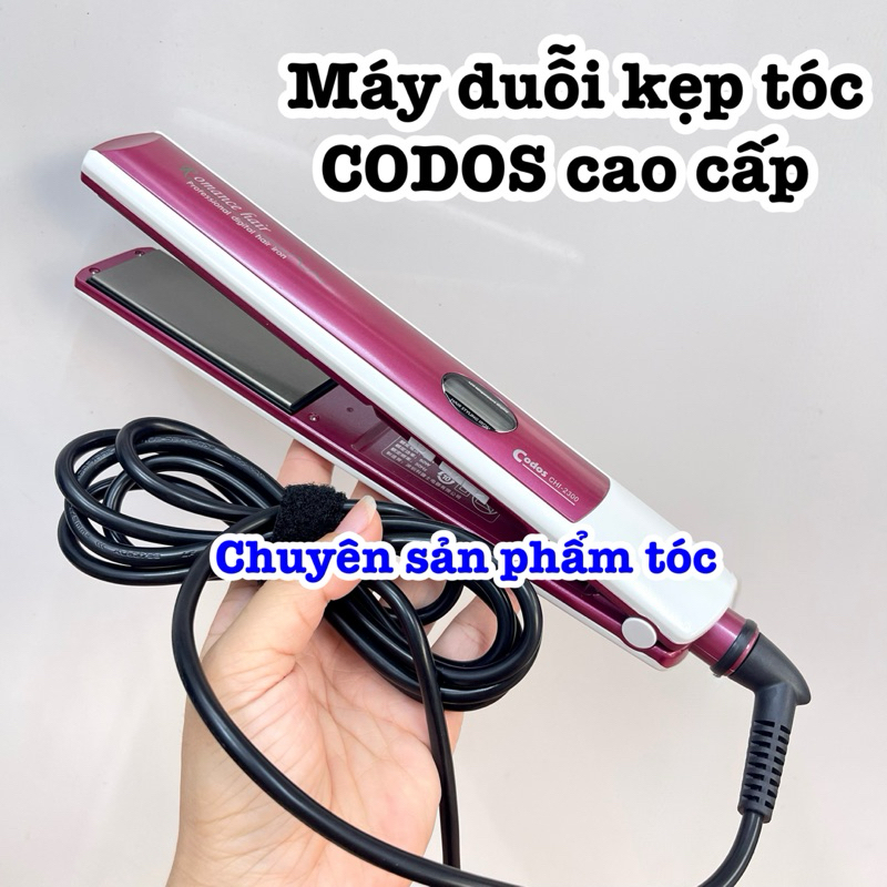 ✅CODOS Máy Duỗi Kẹp Tóc CHI-2300 Cao Cấp - Gốm Ceramic Chống Dính & Truyền Nhiệt Tốt - An Toàn Cho Mọi Loại Tóc-Màn Hình