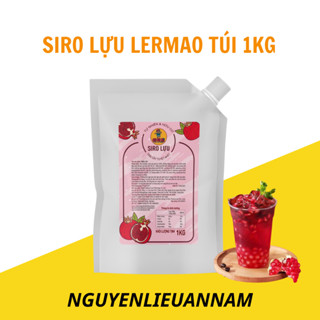 [HOT] SIRO LỰU LERMAO TÚI 1KG pha trà hoa quả thơm ngon, đậm vị, màu sắc đẹp
