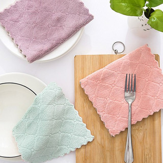 【COMBO 30/50 CÁI】Khăn Lau Bếp Đa Năng 2 Mặt Siêu Sạch C20