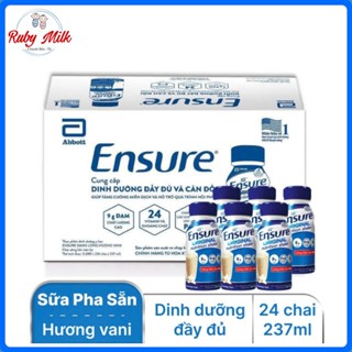 [Date 5.2026] Thùng Sữa pha sẵn Ensure Original 237ml (Thùng 24 chai)