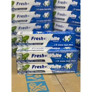 [COMBO 2 TUYP] Kem Đánh Răng Bạc Hà Fresh White Fresh & Extra Cool Mint Thái Lan