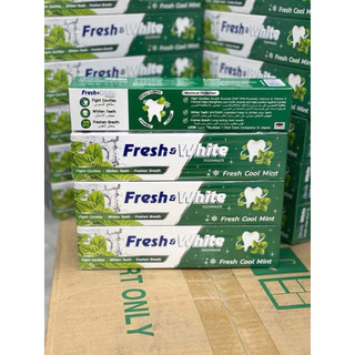 [COMBO 2 TUYP] Kem Đánh Răng Bạc Hà Fresh White Fresh & Extra Cool Mint Thái Lan