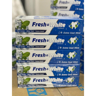[COMBO 2 TUYP] Kem Đánh Răng Bạc Hà Fresh White Fresh & Extra Cool Mint Thái Lan