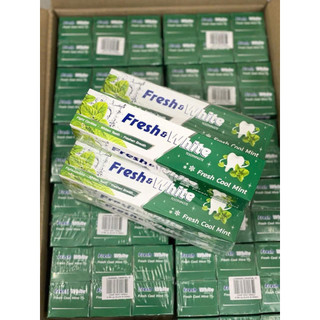 [COMBO 2 TUYP] Kem Đánh Răng Bạc Hà Fresh White Fresh & Extra Cool Mint Thái Lan