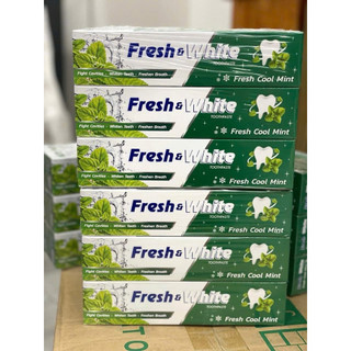 [COMBO 2 TUYP] Kem Đánh Răng Bạc Hà Fresh White Fresh & Extra Cool Mint Thái Lan