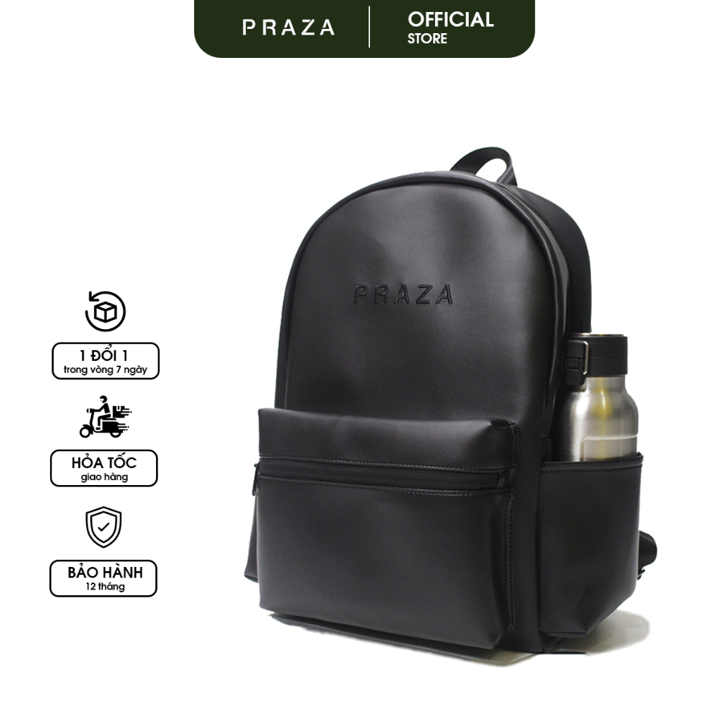 Balo Da Nam Nữ Basic New Original Backpack PRAZA - BL201