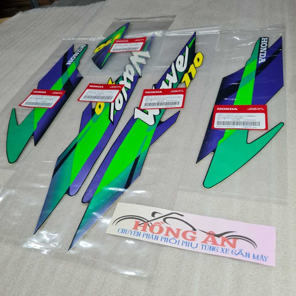 TEM LẺ XE WAVE THÁI 110 MÀU NHỚT_PT HỒNG ÂN