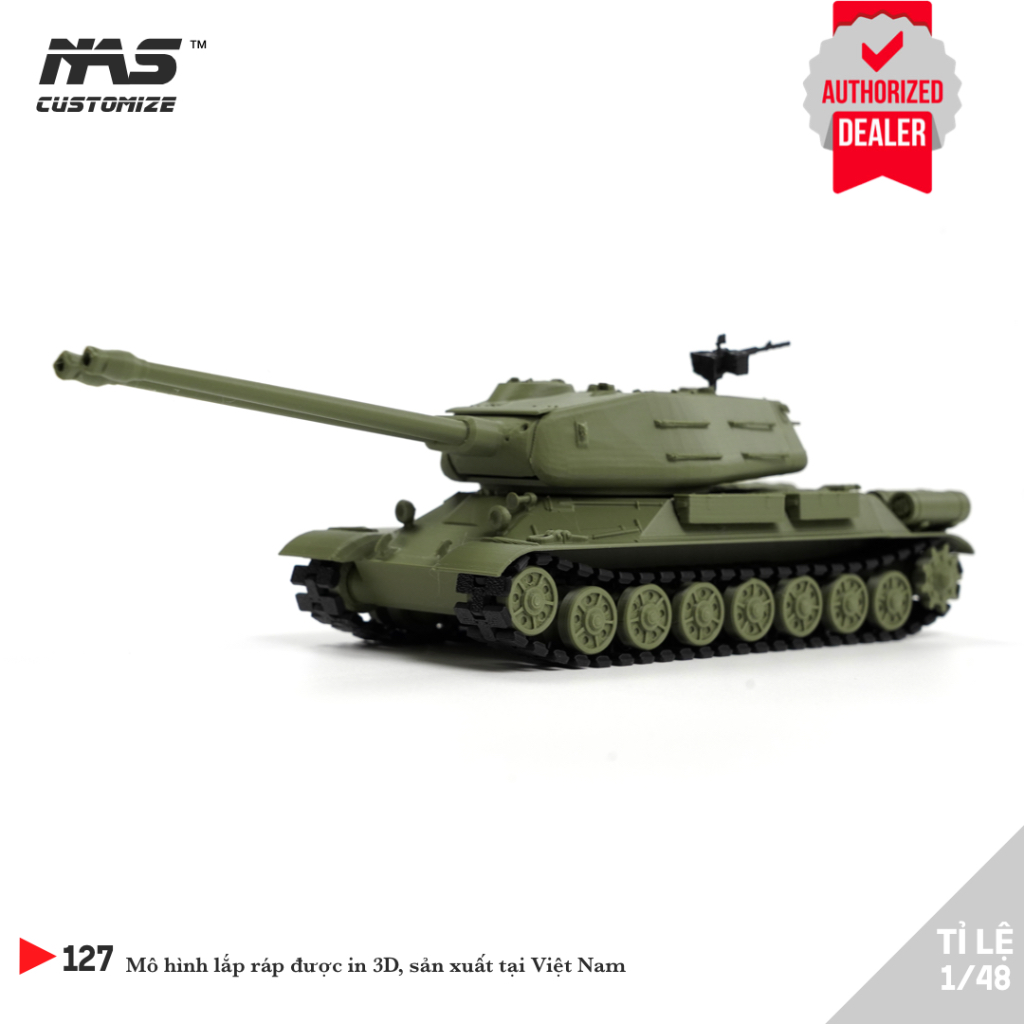 [NAS] Mô hình xe tăng Nga ST-2 1/48, Mô hình lắp ráp quân sự xe tăng ST-2 tỉ lệ 1:48