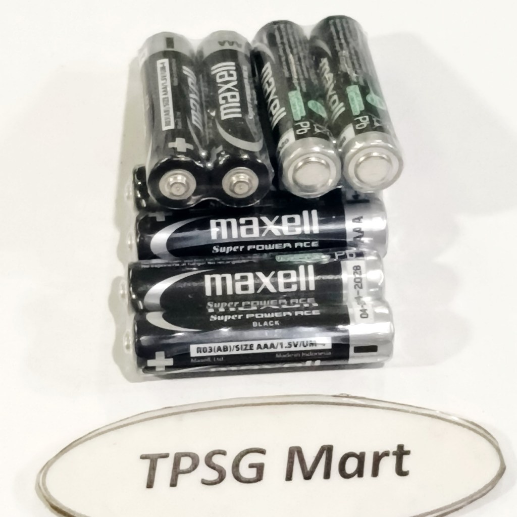 Pin Maxell AAA (3A) 1.5V (AAA / 1.5V / R03(AB) / MU-4) Chính hãng