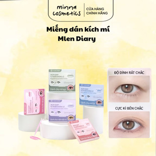   Mlen Diary  Miếng dán kích mí tàng hình MLEN DIARY phù hợp mọi dáng mắt không lộ cả khi không makeup 