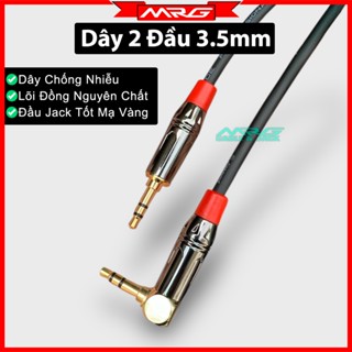  Dây 3.5 chống nhiễu S-004 2 đầu cong thẳng dài từ 0.5m đến 10m dây phát nhạc dây loa 2 đầu jack 3.5 aux. DJ-3 
