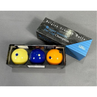 Bộ Bida 3 băng nhập khẩu Bỉ ARAMITH (Bi Đốm)