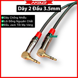  Dây 3.5 2 đầu cong chữ L vuông góc S-004 dài từ 0.5m đến 10m dây phát nhạc dây loa 2 đầu jack 3.5 aux. DJ-3 