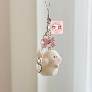  MÓC KHOÁ DÂY ĐEO ĐIỆN THOẠI HOẠT HÌNH LÔNG TƠ 