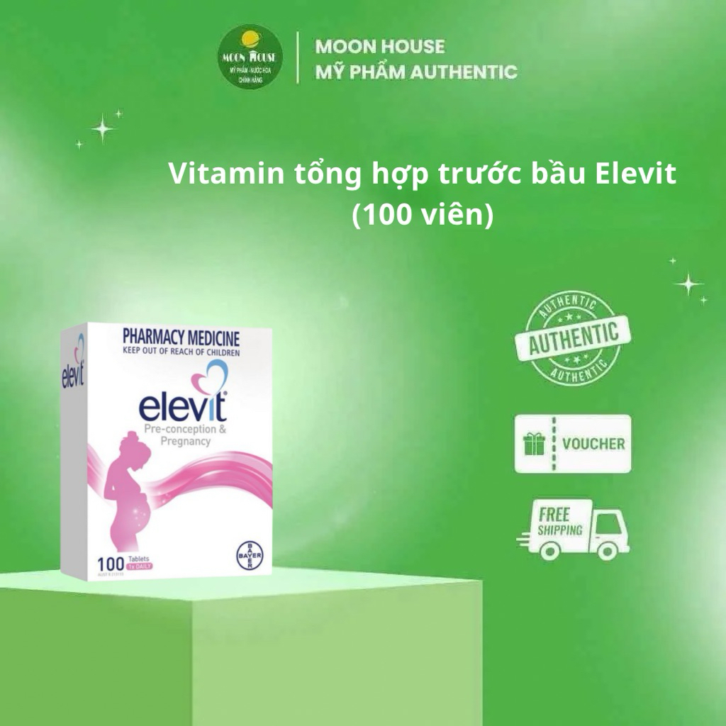 Vitamin tổng hợp trước bầu Elevit (100 viên)
