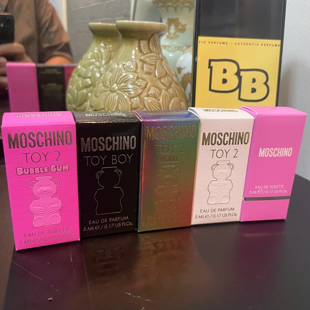 MINI - BST Nước hoa Moschino – Toy 2, Toy Boy, Bubble Gum, Pearl, Pink, Gold, Fresh Couture EDT/EDP 