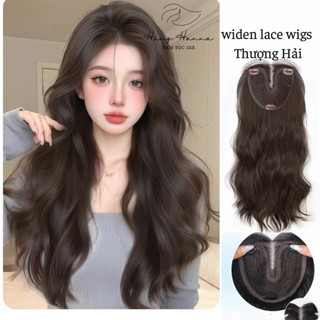  Bộ phủ nửa đầu WIDEN LACE WIGS xoăn Thượng Hải  Tóc Giả Hằng Hanna  