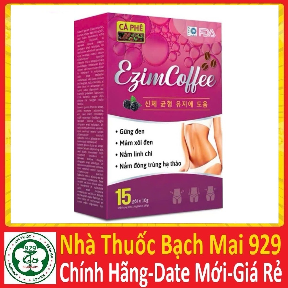 Combo cà phê ezim Coffee Giảm Cân & Cà Phê Xanh Thiên Nhiên Việt, Cafe ezimcoffee
