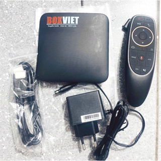 🔥Chính hãng🔥 Android box Cài sẵn 300  kênh truyền hình xem phim youtube miễn phí remote giọng nói