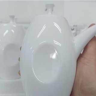 bình đựng nước chấm sứ Minh Long - bình sứ đựng nước chấm