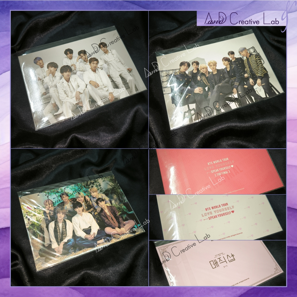 (Official) BTS Postcard Group Limited Gift Weverse Shop 2021