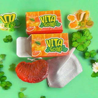  Soap Bưởi xà phòng tắm trắng khóm thơm soap tắm trắng Bubble Soap 35gr 