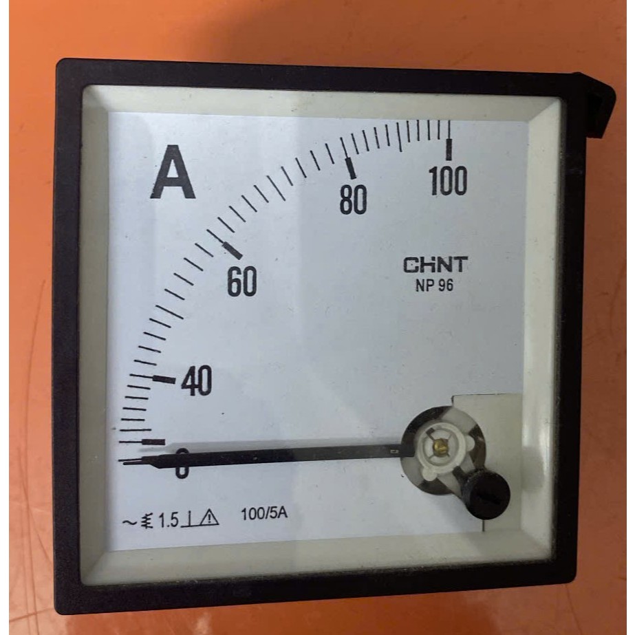 (Chint) Đồng hồ đo Ampe mã NP96 loại 50/5A, 75/5A, 100/5A, 250/5A,300/5A, 400/5A Kích thước   96x96m