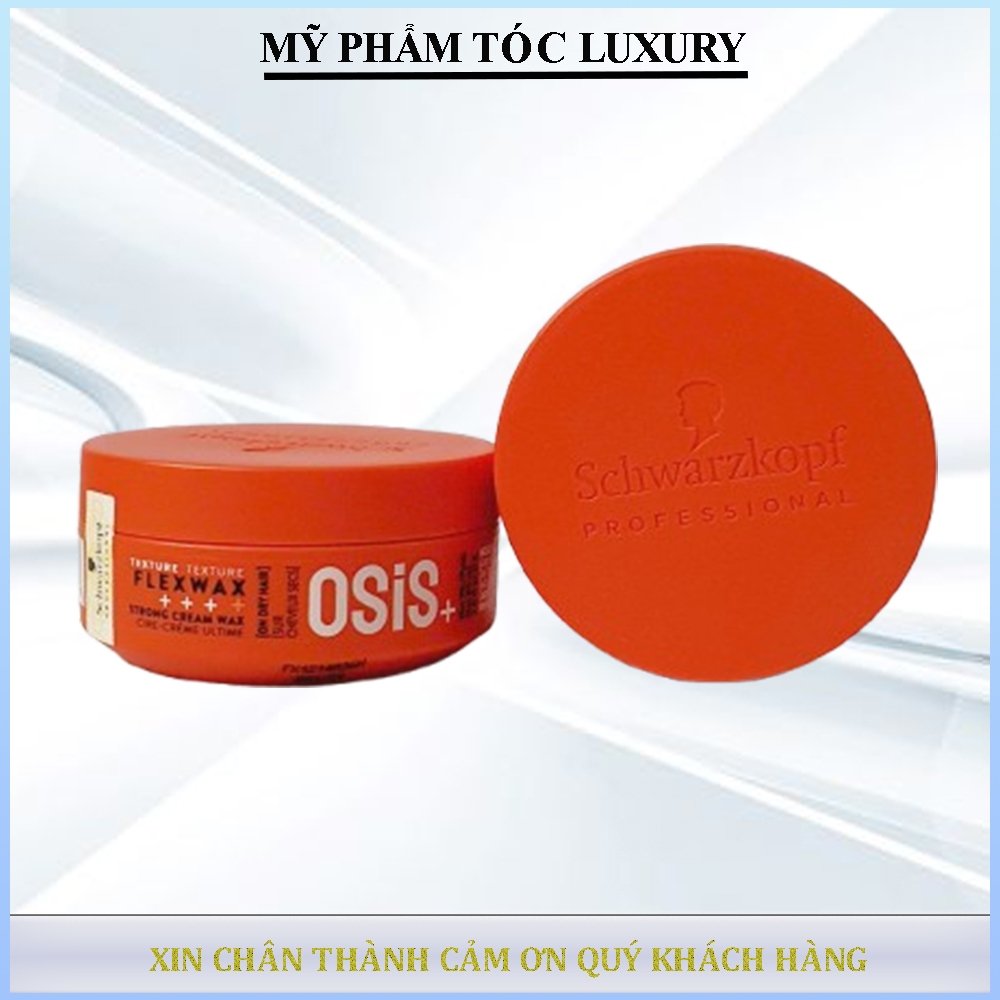 Sáp Tạo Kiểu giữ nếp tóc cứng Osis+ Flexwax 85ml
