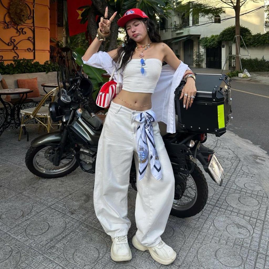 [NEW ITEM] BARREL JEANS - Quần jeans form barrel Whose Studio MS 2051 | BigBuy360 - bigbuy360.vn